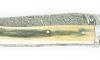 Laguiole XS Damascus - Mammoth Ivory (Blue) 4