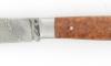 Le Saint Bernard Damascus Amboina Burl