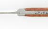Le Saint Bernard Damascus Amboina Burl 3