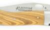 Laguiole Gentleman Olive Wood- One Hand Opening 4