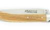 Laguiole Pocket Olive Wood - Decorated Blade 4