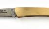 Le Thiers Coursolle 12 cm Plain satin brass