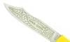 Douk Douk 200 Stainless Steel - YELLOW color Steel Handle 3