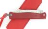 Douk Douk 160 Stainless Steel - RED color Steel Handle - LEATHER SLEEVE 4