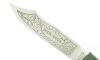 Douk Douk 160 Stainless Steel - GREEN color Steel Handle 3