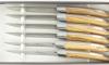 Le Thiers ® Table - 1 mitre - Olive Wood - 6 piece set