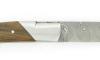 Le Thiers Pirou Pistaccio Wood - Damascus Blade - 1 Bolster 2