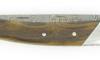 Le Thiers Pirou Pistaccio Wood - Damascus Blade - 1 Bolster 4