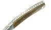 Le Thiers Pirou Pistaccio Wood - Damascus Blade - 1 Bolster 5