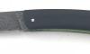 Julien Bailon - Le Thiers Damascus Avakian Shotgun Model - Black G10 - Apple Green interlayer