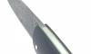 Julien Bailon - Le Thiers Damascus Avakian Shotgun Model - Black G10 - Apple Green interlayer 4