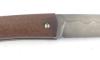 Michel Grini - K-not Piemontais Carbone - Titane and Old Micarta Handle 3