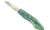 Roberto Ottonello - Liner Lock button - Green wood