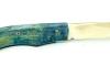 Roberto Ottonello - Liner Lock button - Green wood 2