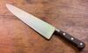 14 in Chef Knife - Old Forge - Black Wood Handle - Carbon Ref 350