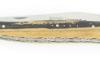 Laguiole 12 cm - Double Platinum - Royal Ebony Wood - 2 bolsters 4