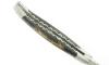 Laguiole 12 cm - Double Platinum - Royal Ebony Wood - 2 bolsters 6