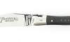 Laguiole 12 cm - Franc-Maçon  - Ebony Wood - 2 bolsters