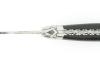 Laguiole 12 cm - Franc-Maçon  - Ebony Wood - 2 bolsters 3