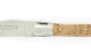 Laguiole 12 cm - LILY Flower - Juniper Wood - 2 bolsters