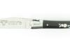 Laguiole 10 cm - Diamond Flower - Ebony Wood - 2 bolsters