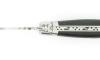 Laguiole 10 cm - Diamond Flower - Ebony Wood - 2 bolsters 3