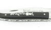 Laguiole 10 cm - Diamond Flower - Ebony Wood - 2 bolsters 4
