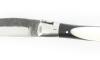 Laguiole 12 cm - Strong Handle - Ivory and Ebony Wood -  Gross Forge Blade - 2 bolsters