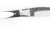 Laguiole 12 cm - Strong Handle - Ivory and Ebony Wood -  Gross Forge Blade - 2 bolsters 2