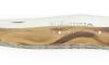 Laguiole 12 cm - GRAPES - vine stock - 2 bolsters 4