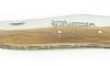 Laguiole 12 cm - Oak Leaves - Oak Wood - 2 bolsters 4
