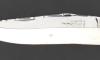 Laguiole 12 cm - Bone Full Handle -  Decorated Spring and blade 4