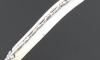 Laguiole 12 cm - Bone Full Handle -  Decorated Spring and blade 5