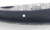 Le Thiers - Full Handle - Ebony Wood - Chiseled Spring/Platinum and blade - Damascus Blade 5