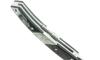 Le Thiers -Buffalo Handle - Middle Damas Bolster - Chiseled Spring/Platinum and blade 6