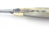 Laguiole Tradition 12 cm - 2 Brass Bolsters - 3 pieces - Blond Horn - Carbon Steel 2