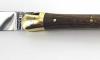 Laguiole Tradition 9 cm - 2 Brass Bolsters - Pistachio Wood