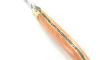 Laguiole Tradition 11 cm - 2 Brass Bolsters - Juniper Wood 4