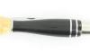 Nontron Virole n° 25 - Bowl - Ebony Wood, Box Wood and aluminium Handle 3