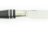 Nontron Virole n° 25 - Double Collar - Ebony Wood and aluminium Handle 2