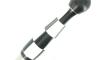 Nontron Virole n° 25 - Bowl - Checkerboard - Ebony Wood and White Corian Handle, Aluminium Insert 4
