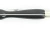 Nontron Virole n° 25 - Bowl - the Yang - Black Corian Handle, White Corian Insert 3