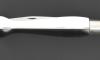Nontron Virole n° 25 - Bowl - the Taiji - White and Black Corian Handle, Aluminium Insert 3