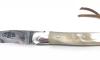 Laguiole Tradition 11 cm - 2 Bolsters - Horn from Aubrac - Gross Forged Blade