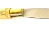 Nontron Virole n° 25 - Double Collar - Box Wood Handle with pyrography 2