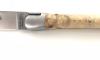 Laguiole Tradition 9 cm - 2 Bolsters - Birch Wood
