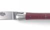Laguiole 9 cm - 2 Bolsters - Red Compressed Fabric