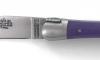 Laguiole 9 cm - 2 Bolsters - Purple Compressed Fabric