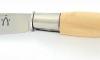 Nontron Virole n° 25 - Bowl - Box Wood - Walnut Wood Handle