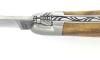 Laguiole Tradition 12 cm - 2 Bolsters - 2 pieces - Pistachio Wood 2
